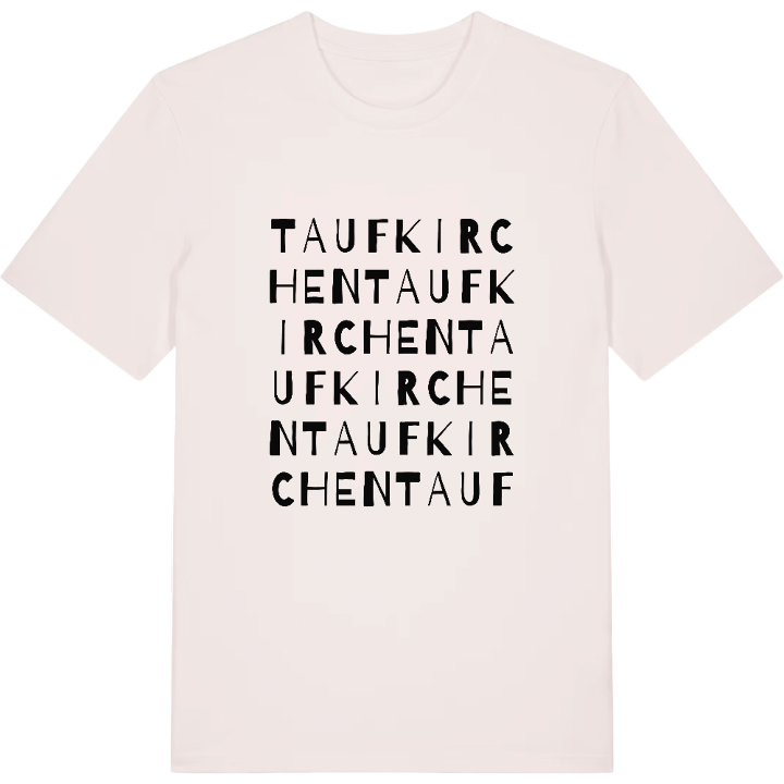Taufkirchen ordlek t-shirt – t-shirt från PinShirt