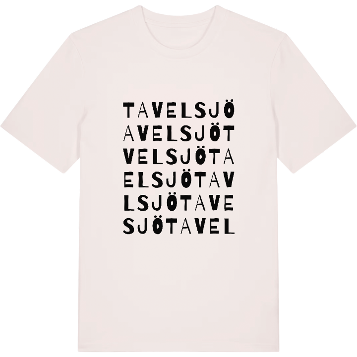 Tavelsjö ordlek t-shirt – t-shirt från PinShirt