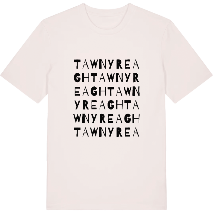Tawnyreagh ordlek t-shirt – t-shirt från PinShirt