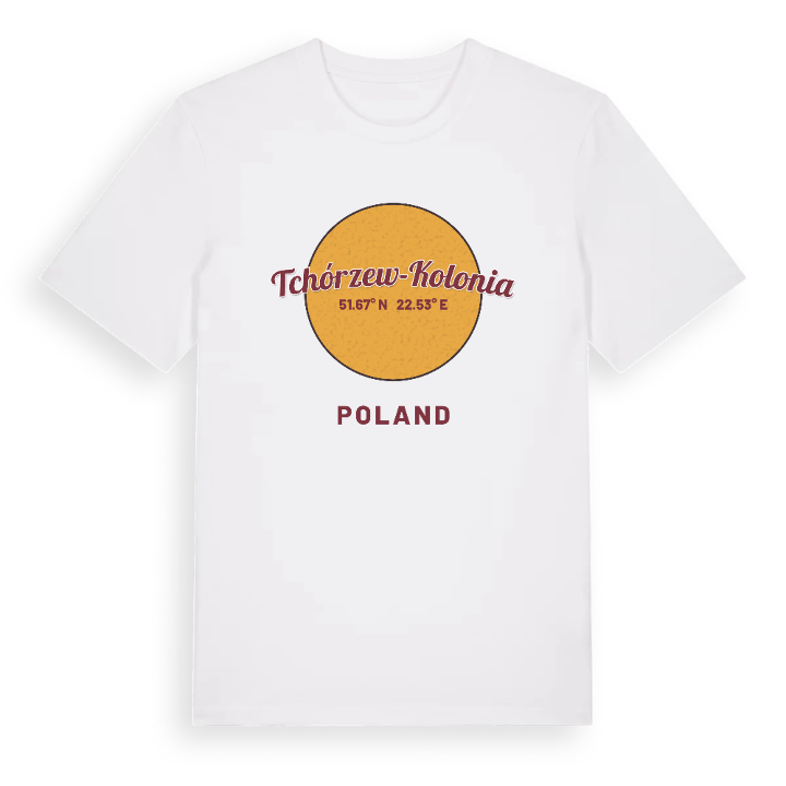 Tchórzew-Kolonia cirkel t-shirt – t-shirt från PinShirt