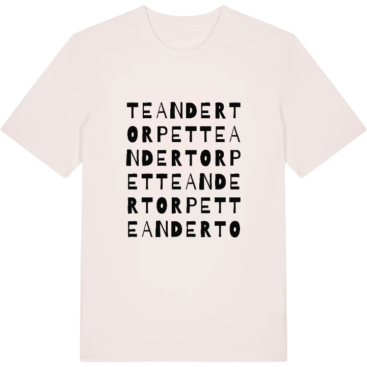 Teandertorpet ordlek t-shirt – t-shirt från PinShirt