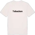 Tebacken fetstil t-shirt