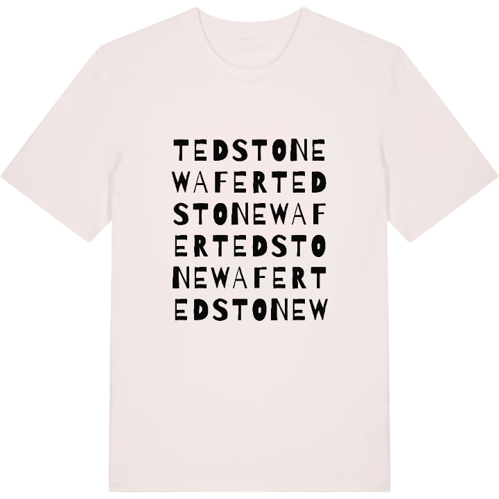 Tedstone Wafer ordlek t-shirt – t-shirt från PinShirt