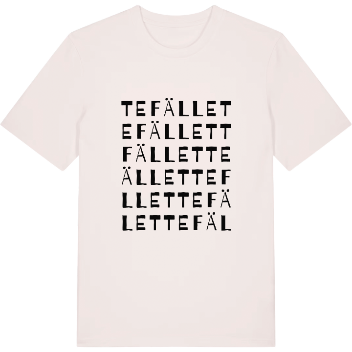 Tefället ordlek t-shirt – t-shirt från PinShirt