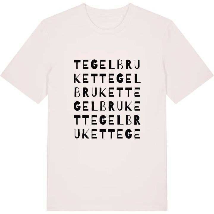 Tegelbruket ordlek t-shirt – t-shirt från PinShirt