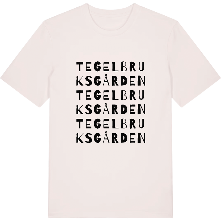 Tegelbruksgården ordlek t-shirt – t-shirt från PinShirt