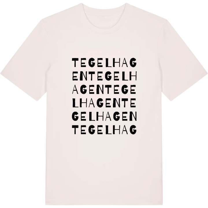 Tegelhagen ordlek t-shirt – t-shirt från PinShirt