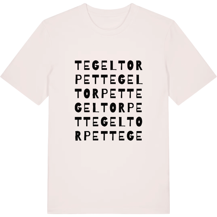 Tegeltorpet ordlek t-shirt – t-shirt från PinShirt