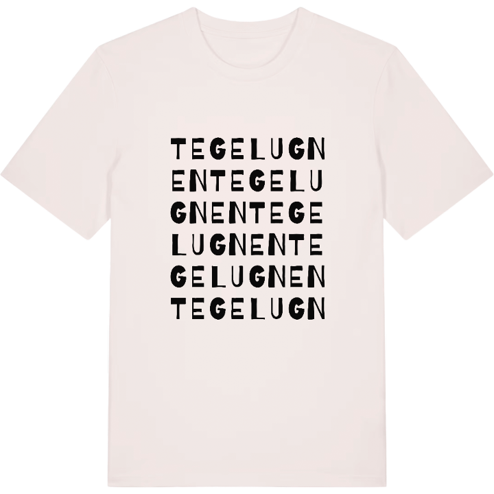 Tegelugnen ordlek t-shirt – t-shirt från PinShirt