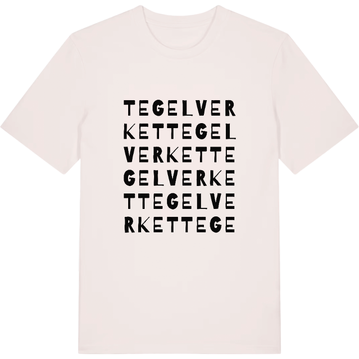 Tegelverket ordlek t-shirt – t-shirt från PinShirt