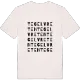Tegelvreten ordlek t-shirt