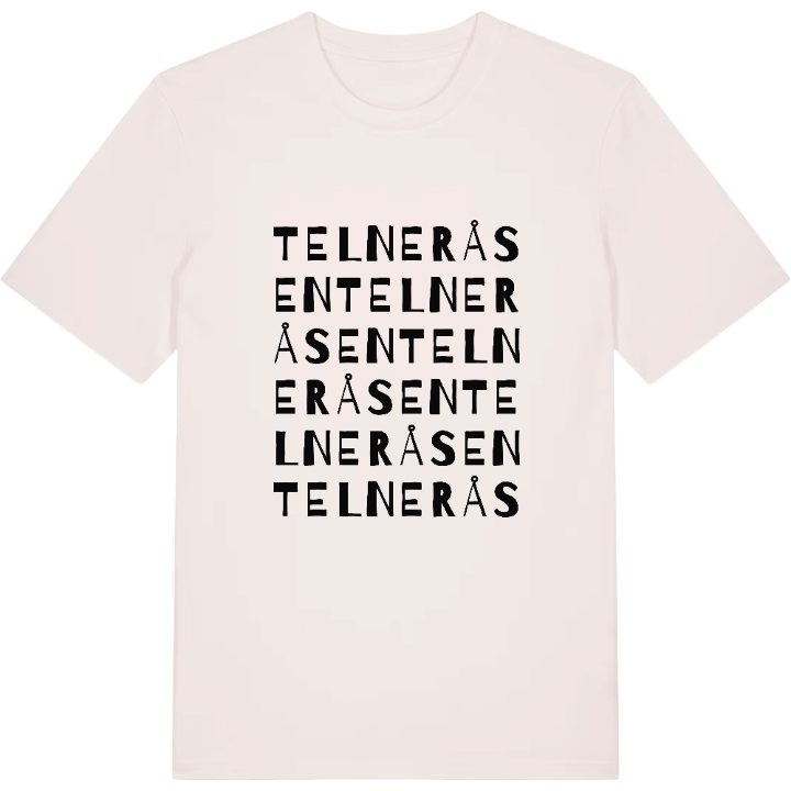 Telneråsen ordlek t-shirt – t-shirt från PinShirt
