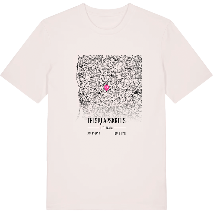 Telšių apskritis karta t-shirt – t-shirt från PinShirt