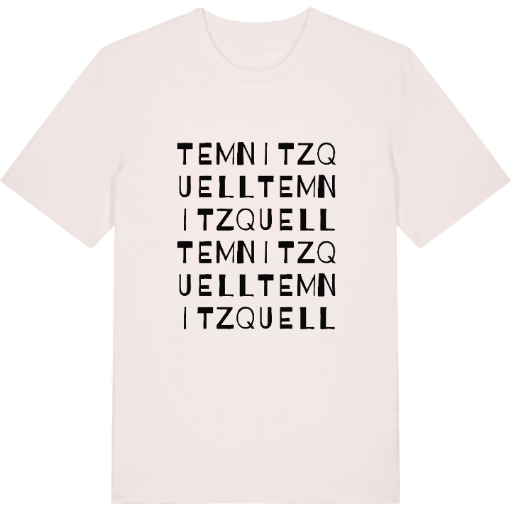 Temnitzquell ordlek t-shirt – t-shirt från PinShirt