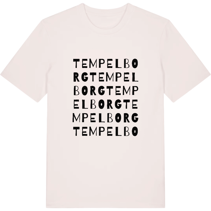 Tempelborg ordlek t-shirt – t-shirt från PinShirt