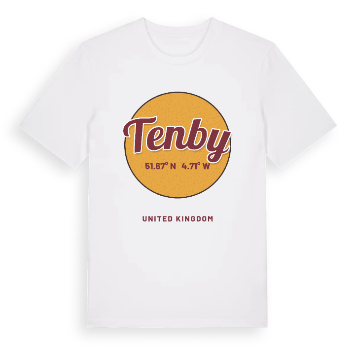 Tenby cirkel t-shirt – t-shirt från PinShirt