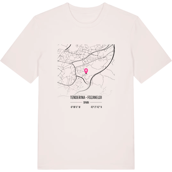 Tenderina - Fozaneldi karta t-shirt – t-shirt från PinShirt