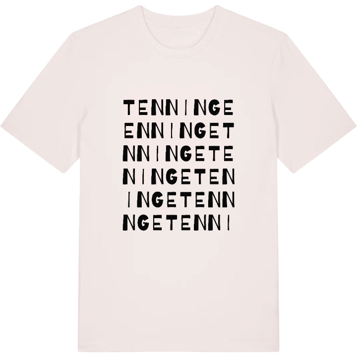 Tenninge ordlek t-shirt – t-shirt från PinShirt