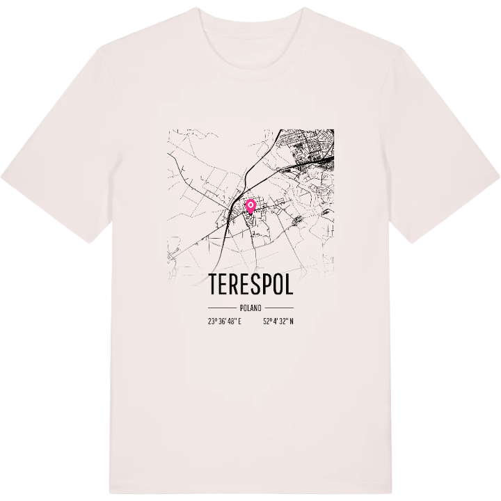 Terespol karta t-shirt – t-shirt från PinShirt