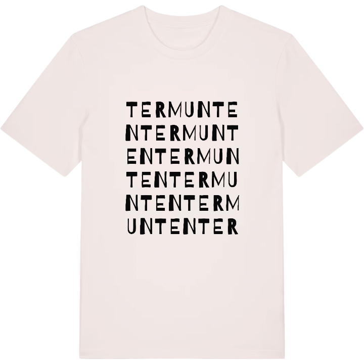 Termunten ordlek t-shirt – t-shirt från PinShirt