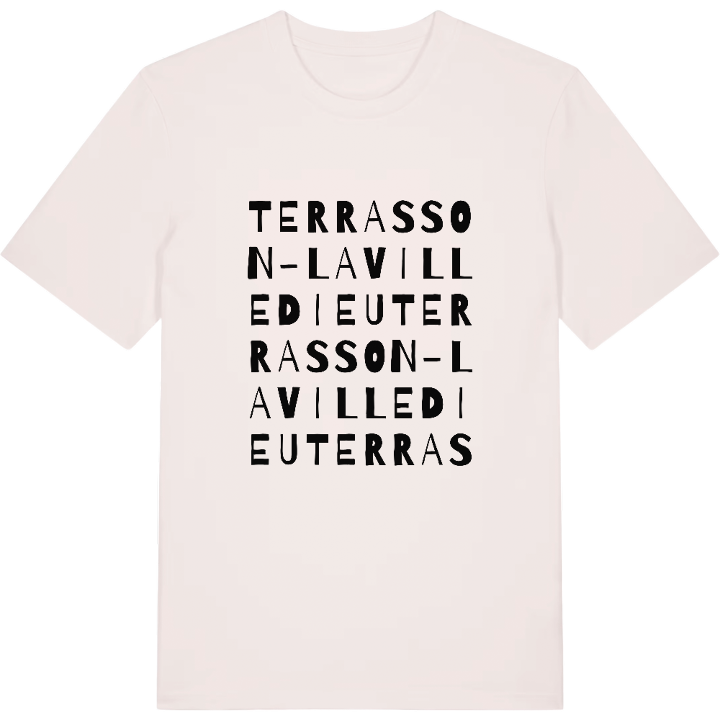 Terrasson-Lavilledieu ordlek t-shirt – t-shirt från PinShirt