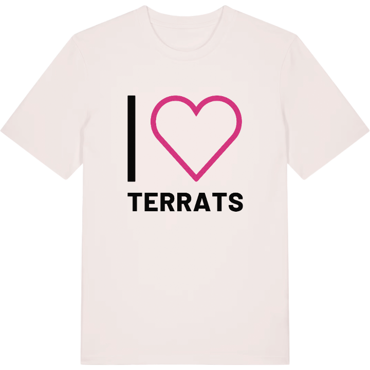 Jag älskar Terrats t-shirt stort tryck – t-shirt från PinShirt