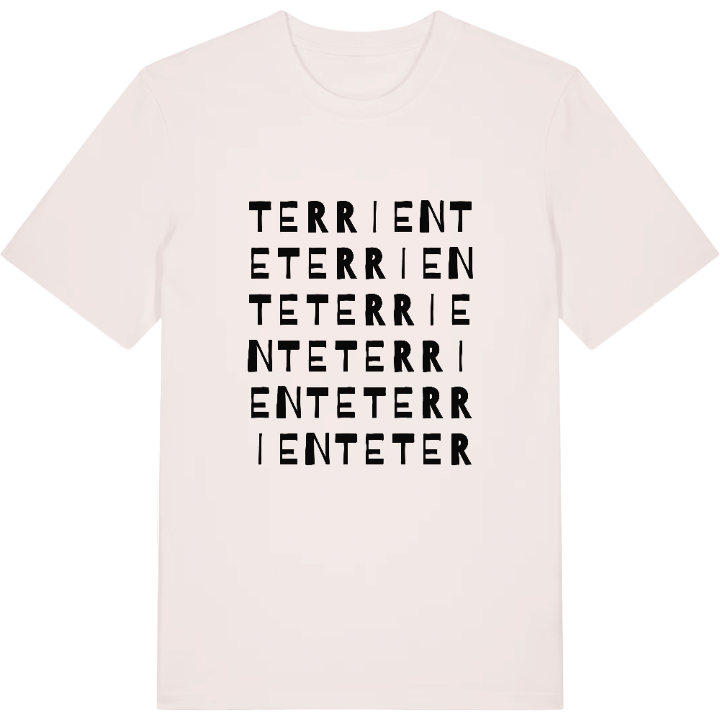 Terriente ordlek t-shirt – t-shirt från PinShirt