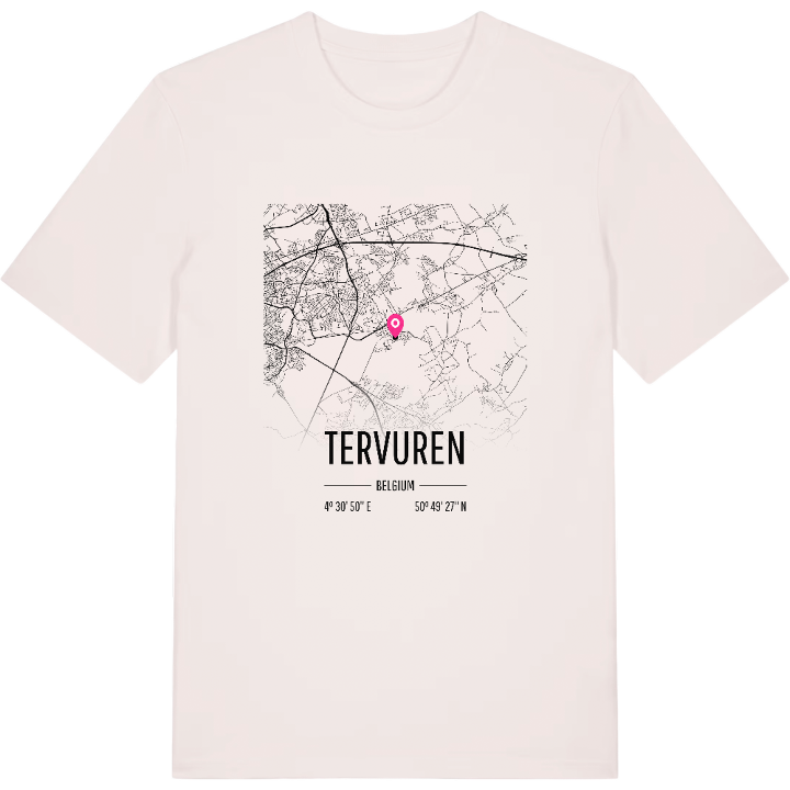 Tervuren karta t-shirt – t-shirt från PinShirt