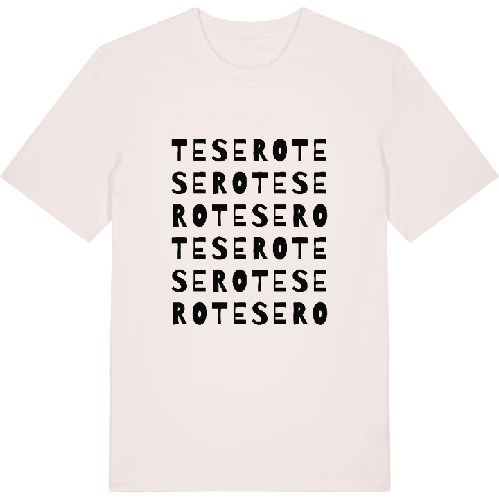 Tesero ordlek t-shirt – t-shirt från PinShirt
