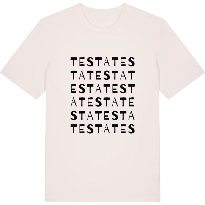 Testa ordlek t-shirt – t-shirt från PinShirt