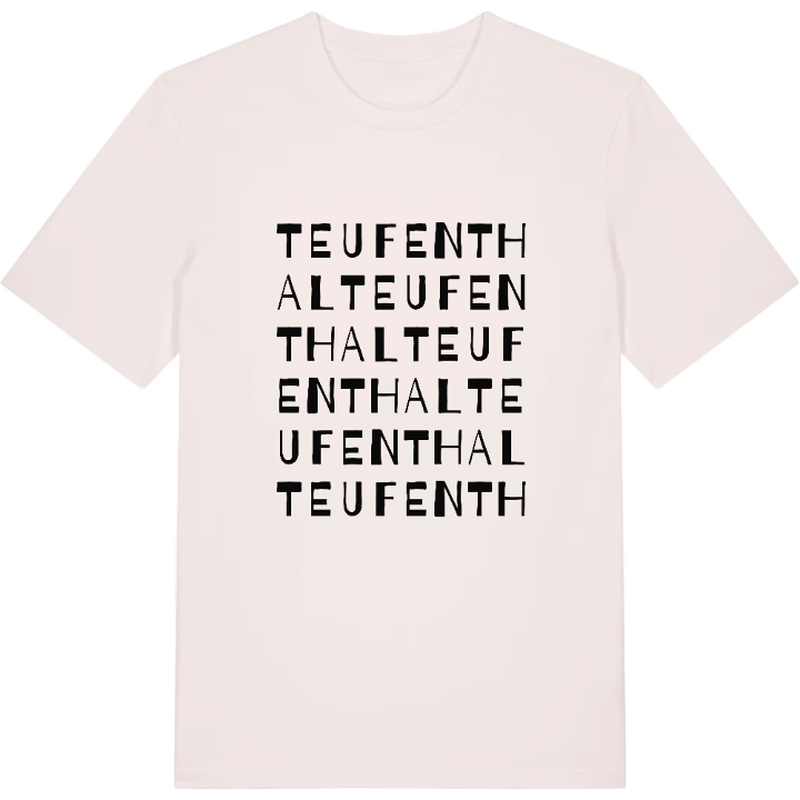 Teufenthal ordlek t-shirt – t-shirt från PinShirt