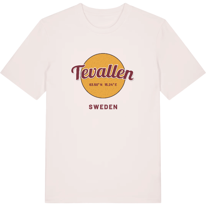 Tevallen cirkel t-shirt – t-shirt från PinShirt