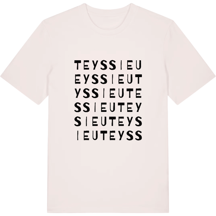 Teyssieu ordlek t-shirt – t-shirt från PinShirt