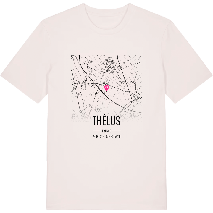 Thélus karta t-shirt – t-shirt från PinShirt