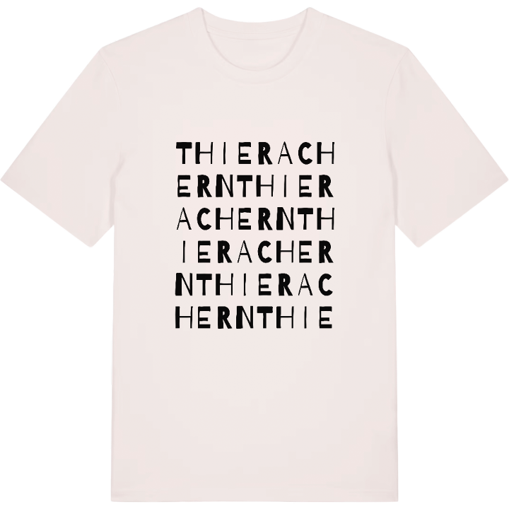 Thierachern ordlek t-shirt – t-shirt från PinShirt