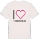 Jag älskar Thierstein t-shirt stort tryck