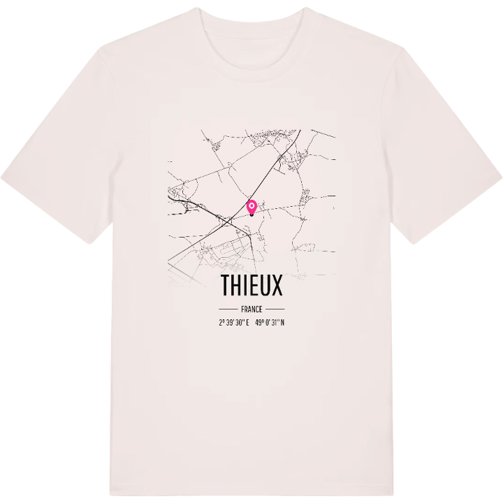 Thieux karta t-shirt – t-shirt från PinShirt