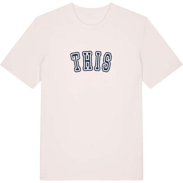 This college t-shirt – t-shirt från PinShirt