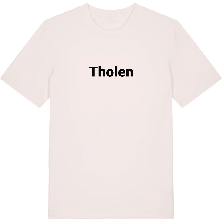 Tholen fetstil t-shirt – t-shirt från PinShirt