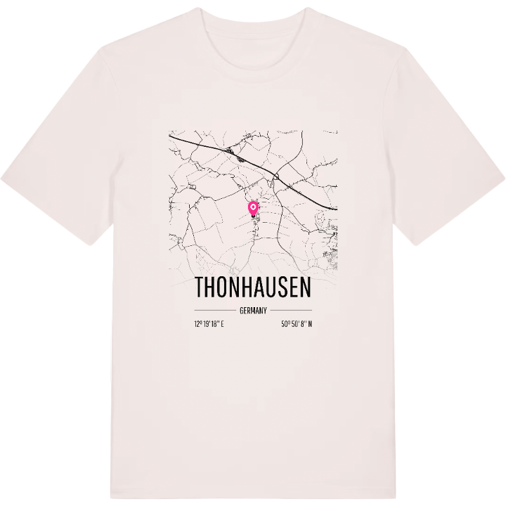 Thonhausen karta t-shirt – t-shirt från PinShirt