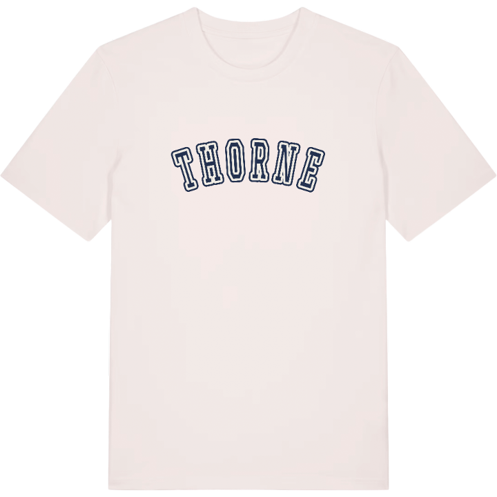 Thorne college t-shirt – t-shirt från PinShirt