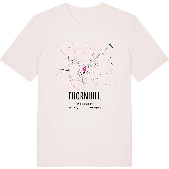 Thornhill karta t-shirt – t-shirt från PinShirt