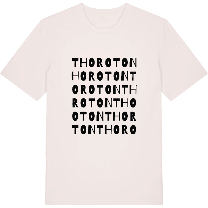 Thoroton ordlek t-shirt – t-shirt från PinShirt