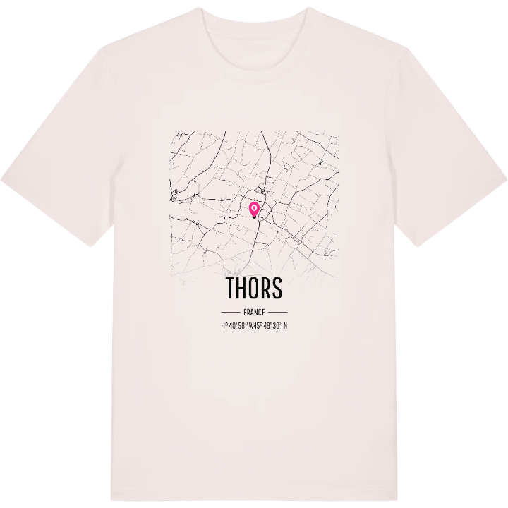 Thors karta t-shirt – t-shirt från PinShirt