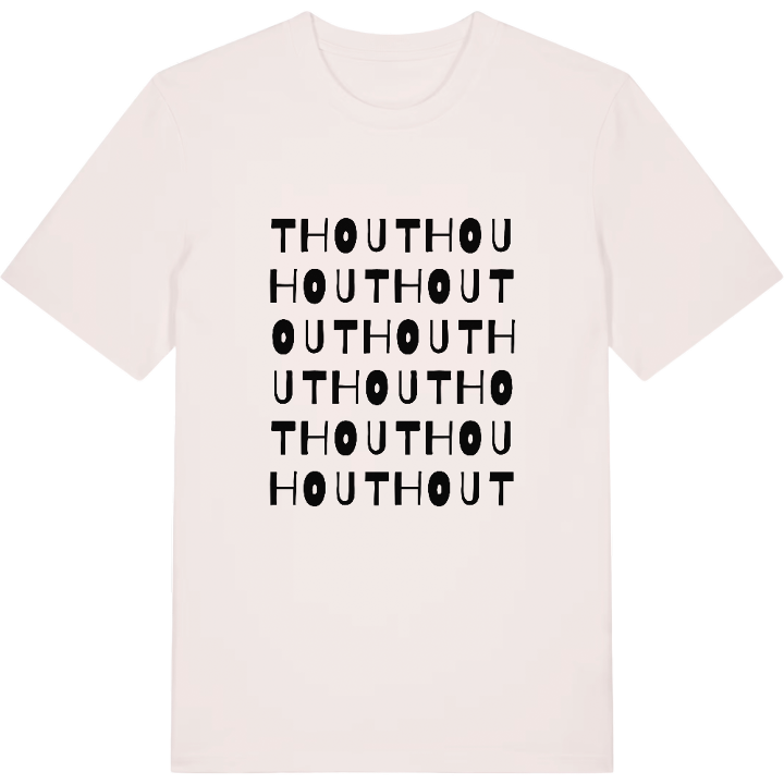 Thou ordlek t-shirt – t-shirt från PinShirt