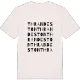 Thrandeston ordlek t-shirt