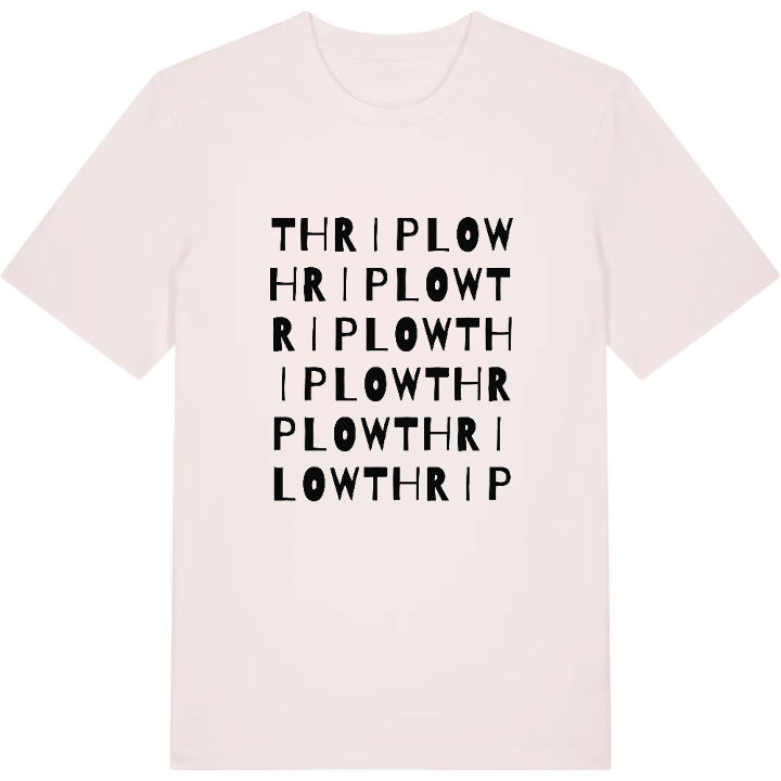 Thriplow ordlek t-shirt – t-shirt från PinShirt