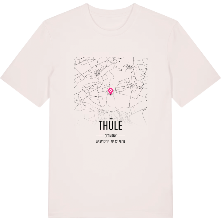 Thüle karta t-shirt – t-shirt från PinShirt