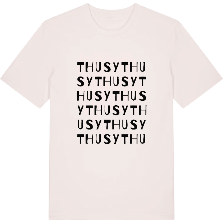 Thusy ordlek t-shirt – t-shirt från PinShirt