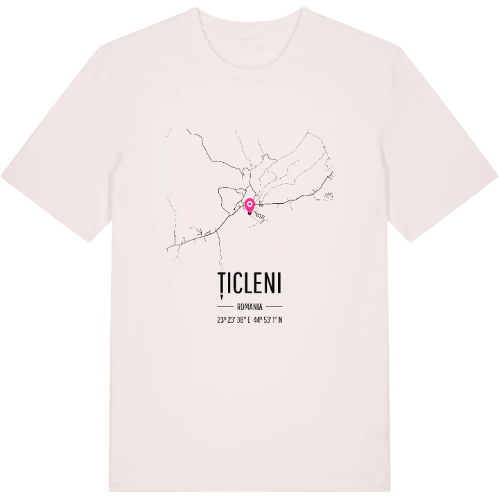Țicleni karta t-shirt – t-shirt från PinShirt